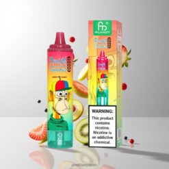 Fumot RandM Tornado 15000 Puffs 25ml リキッド容量 & 850mAh バッテリー ストロベリーキウイ 卸売業者 日本