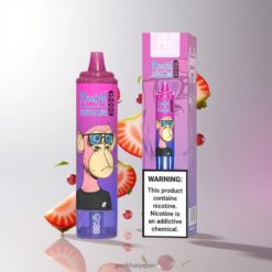 Fumot RandM Tornado 15000 Puffs 25ml リキッド容量 850mAh バッテリー 卸売業者 日本 Strawberry Grape
