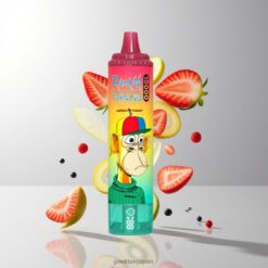 Fumot RandM Tornado 15000 Puffs 25mlリキッド容量 850mAhバッテリー 卸売業者 日本 Strawberry Kiwi