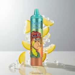 Fumot RandM Tornado 15000 Puffs 25mlリキッド容量 850mAhバッテリー 卸売業者 日本 Iced Pineapple