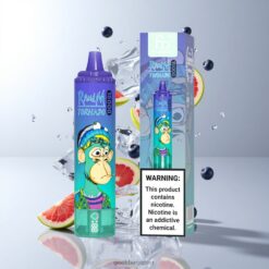 Fumot RandM Tornado 15000 Puffs ブルーベリーオンアイス 25ml 850mAh 卸売業者 日本