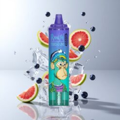 Fumot RandM Tornado 15000 Puffs ブルーベリーオンアイス 25ml 850mAh 卸売業者 日本