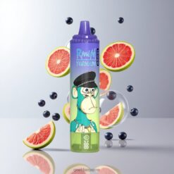 Fumot RandM Tornado 15000 Puffs ブルーベリーバブルガム 25ml 850mAh 卸売業者 日本