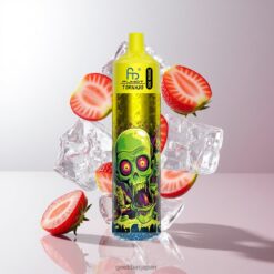 Fumot RandM Tornado 30000 Puffs 30mLプレフィル LEDディスプレイ ストロベリーアイス 卸売業者 日本