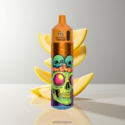 Fumot RandM Tornado 30000 Puffs 30mLプレフィルド LEDディスプレイ トリプルマンゴー 卸売業者 日本