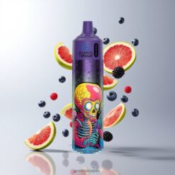 Fumot RandM Tornado 30000 Puffs ブルーベリー ブラックベリー 30mLプレフィル LEDディスプレイ 卸売業者 日本