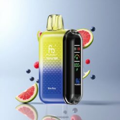 Fumot Tornado 20000 Puffs デュアルメッシュコイル & スマートディスプレイ 卸売業者 日本 Blue Razz