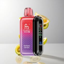 Fumot Tornado 20000 Puffs デュアルメッシュコイル & スマートディスプレイ キウイパッションフルーツグアバ 卸売業者 日本