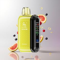 Fumot Tornado 20000 Puffs デュアルメッシュコイル & スマートディスプレイ 卸売業者 日本 Mixed Berry