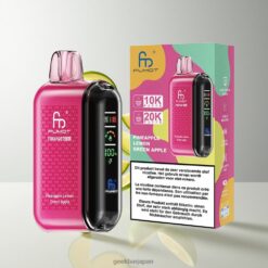 Fumot Tornado 20000 Puffs デュアルメッシュコイル & スマートディスプレイ パイナップルレモングリーンアップル 卸売業者 日本