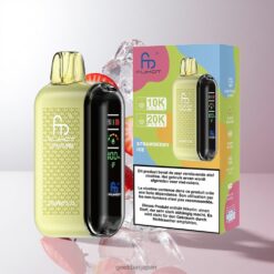 Fumot Tornado 20000 Puffs デュアルメッシュコイル & スマートディスプレイ 卸売業者 日本 Strawberry Ice