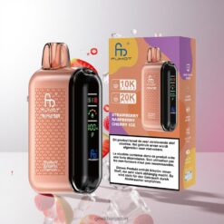 Fumot Tornado 20000 Puffs デュアルメッシュコイル & スマートディスプレイ 卸売業者 日本 Strawberry Raspberry Cherry Ice