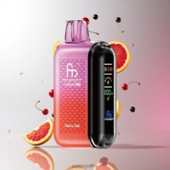Fumot Tornado 20000 Puffs デュアルメッシュコイル & スマートディスプレイ チェリーコーラ 卸売業者 日本