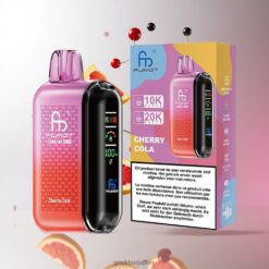 Fumot Tornado 20000 Puffs デュアルメッシュコイル & スマートディスプレイ 卸売業者 日本 Cherry Cola
