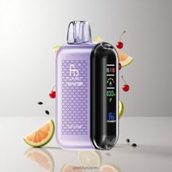 Fumot Tornado 20000 Puffs デュアルメッシュコイル & スマートディスプレイ 卸売業者 日本 Cherry Lime
