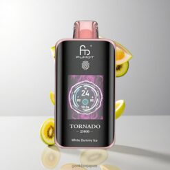 Fumot Tornado 25000 Puffs ディスポーザブルベイプ 700mAh充電式バッテリー Kiwi Passion Fruit Guava 卸売業者 日本