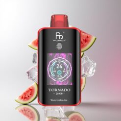 Fumot Tornado 25000 Puffs ディスポーザブルベイプ 700mAh充電式バッテリー ウォーターメロンアイス 卸売業者 日本