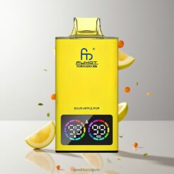 Fumot Tornado 35K デュアルメッシュコイル ディスポーザブルベイプ 15ml E-juice & Sour Apple Pop 卸売業者 日本