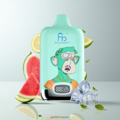 Fumot Tornado Digital Box 12000 Puffs 20ml Eリキッド 550mAh リチャージャブルバッテリー 卸売業者 日本 Cool Mint