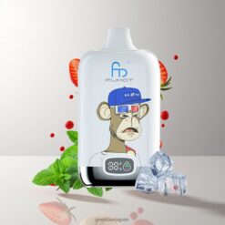 Fumot Tornado Digital Box 12000 Puffs 20ml Eリキッド 550mAh 充電式 ストロベリーバナナ 卸売業者 日本