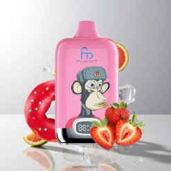 Fumot Tornado Digital Box 12000 Puffs 550mAh リチャージャブルバッテリー & 20ml E-リキッド 卸売業者 日本 MTLドローとLush Ice