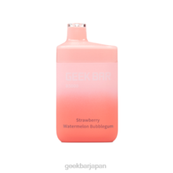 Geek Bar b5000 使い捨て イチゴスイカバブルガム Z824F36 Geek Bar Flavours
