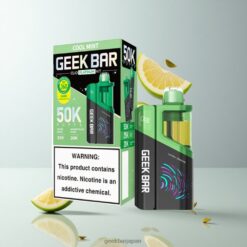 Geek Bar Clio Platinum 50K Disposable Vape Kit デュアルモード技術搭載 交換可能ポッドシステムCool Mint卸売業者 日本