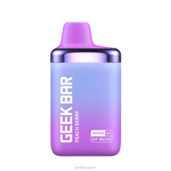 Geek Bar df8000 使い捨てベイプ ピーチベリー Z824F182 Geek Bar 日本
