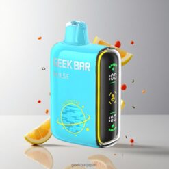 Geek Bar Pulse 15000 Disposable650mAhバッテリー ディスプレイスクリーン 16mL容量 デュアルパワーモード 7500-15000パフ卸売業者 日本 Geek Bar Pulse 15K Disposable5%ニコチン 16mLプリフィルド 650mAhバッテリー USB Type-C充電卸売業者 日本