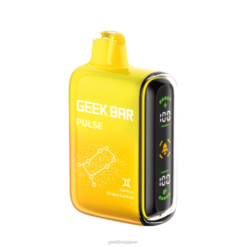 Geek Bar Pulse 15,000 個の使い捨て電子タバコ ジェミニグレープレモン Z824F50 Geek Bar Disposable