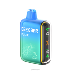 Geek Bar Pulse 15,000 個の使い捨て電子タバコ 蠍座ブルーミント Z824F60 Geek Bar Disposable