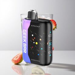 Geek Bar Pulse X 25000 Meteor Edition Puffs ディスポーザブルベイプ 最大25000パフ 18mLプレフィルド Strawberry Kiwi Ice 卸売業者 日本