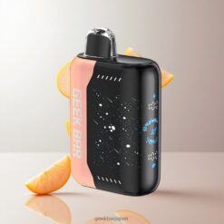 Geek Bar Pulse X 25000 Puffs スラッシュエディション 最大25000パフ 18mLプレフィルド 卸売業者 日本 Peach Perfect Slush