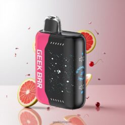 Geek Bar Pulse X 25000 Puffs 最大25000パフ 18mLプリフィルド ワイルドチェリースラッシュ Edition 卸売業者 日本