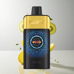 iGET ONE 12000 Puffs ディスポーザブルベイプ 2700mAhバッテリー容量 Kiwi Pineapple
