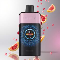 iGET ONE 12000 Puffs ディスポーザブルベイプ ターボモード9000プッフス Cherry Pomegranate