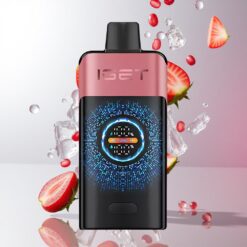 iGET ONE 12000 Puffs ディスポーザブルベイプ ネット重量118.9g Strawberry Pomegranate Ice 卸売業者 日本