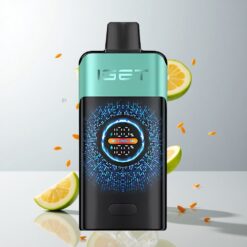 iGET ONE 12000 Puffs ディスポーザブルベイプ 大型カーブドカラースクリーン Mountain Spring Mint Ice