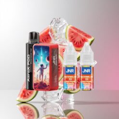 JNR Aero X 32000 リフィラブルポッド式ベイプ 最大32,000パフ 850mAhバッテリー 卸売業者 日本 Watermelon Ice