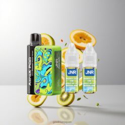 JNR Aero X 32000 リフィル可能ポッド式ベイプ 最大32,000パフ 850mAh USB-C急速充電 デュアルメッシュコイル 卸売業者 日本