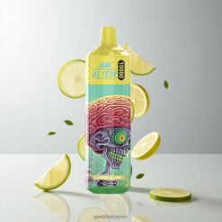 JNR Alien 10000 Puffs 850mAhバッテリー容量 & LEDRGBライト 卸売業者 日本 Lemon & Lime