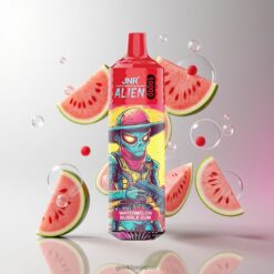 JNR Alien 10000 Puffs スポーティデザイン＆850mAhバッテリー 卸売業者 日本 Watermelon Bubble Gum