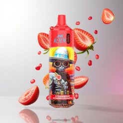 JNR Alien 10000 Puffs スポーティデザイン＆850mAhバッテリー容量 卸売業者 日本 Strawberry Pomegranate