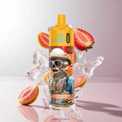 JNR Alien 10000 Puffs スポーティデザイン＆850mAhバッテリー容量 卸売業者 日本 Strawberry Candy Ice