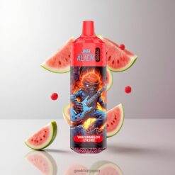 JNR Alien 10000 Puffs スポーティーデザイン＆850mAhバッテリー容量 Disposable Vape Watermelon Lychee 卸売業者 日本