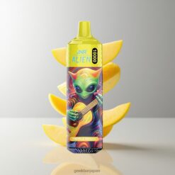 JNR Alien 10000 Puffs ディスポーザブルベイプ 850mAhバッテリー容量 & RGBライト トリプルマンゴー 卸売業者 日本