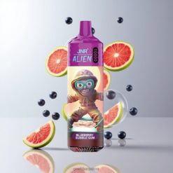 JNR Alien 10000 Puffs ブルーベリーバブルガム 850mAhバッテリー容量 Type-C急速充電 卸売業者 日本