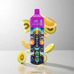 JNR Alien Max 18000 Puffs デュアルメッシュコイル & 28ml E-liquid ディスポーザブルベイプ キウイパッションフルーツグアバ 卸売業者 日本