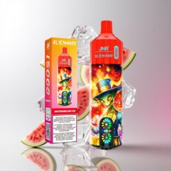 JNR Alien Max 18000 Puffs デュアルメッシュコイル & スマートLEDディスプレイ 卸売業者 日本 Watermelon Ice