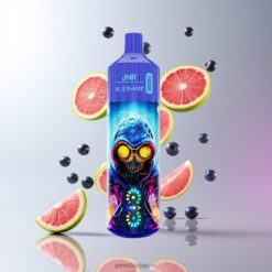 JNR Alien Max 18000 Puffs デュアルメッシュコイル＆デュアルコア 28ml E-liquid ブルーベリーバブルガム 卸売業者 日本